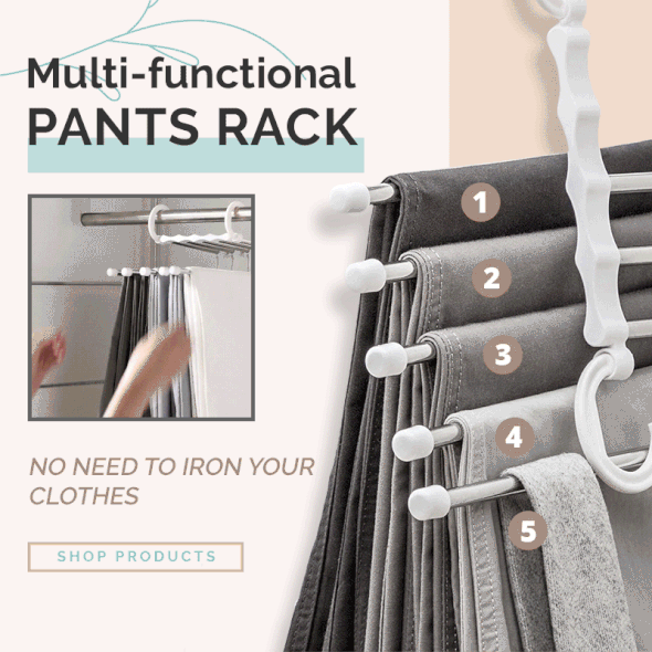 FlexRack Hosenregal – Platzsparend & vielseitig für eine aufgeräumte Garderobe-4