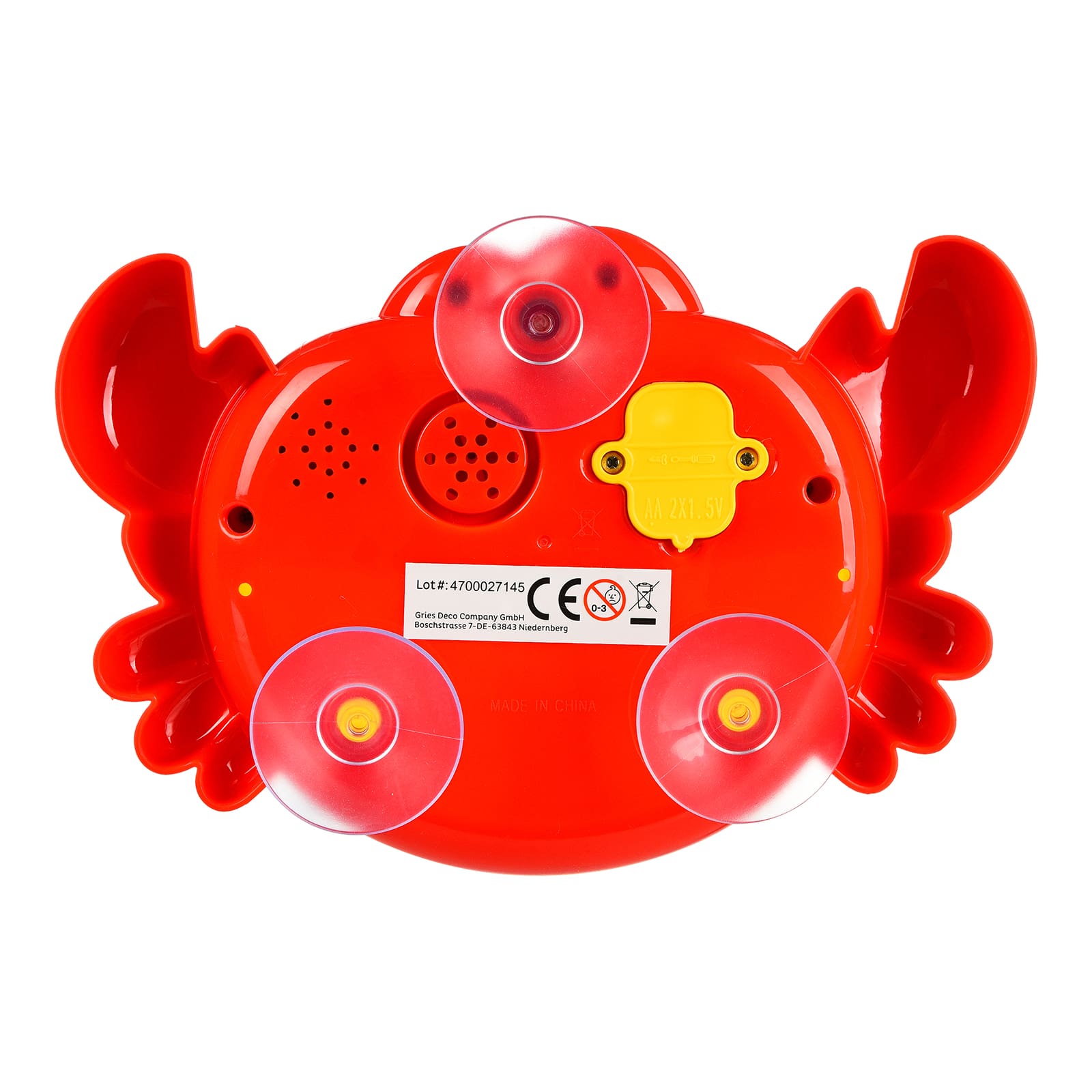 Badespielzeug Bubble Krabbe