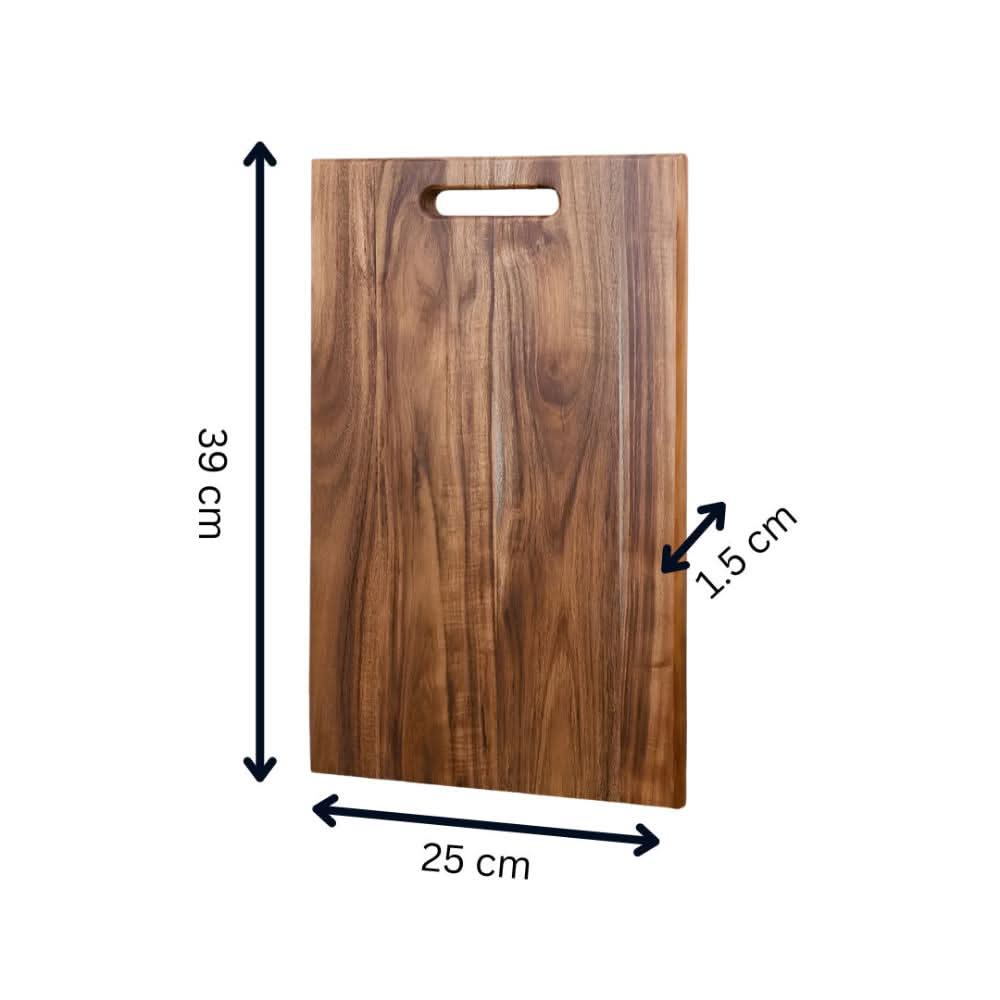EcoSlice Akazienholz Schneidebrett – Nachhaltig & Stilvoll für jede Küche-6
