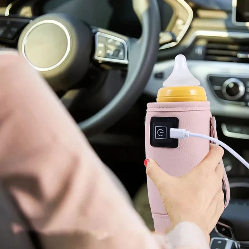 WarmGo USB Flaschenwärmer – Tragbarer Flaschenwärmer Für Unterwegs