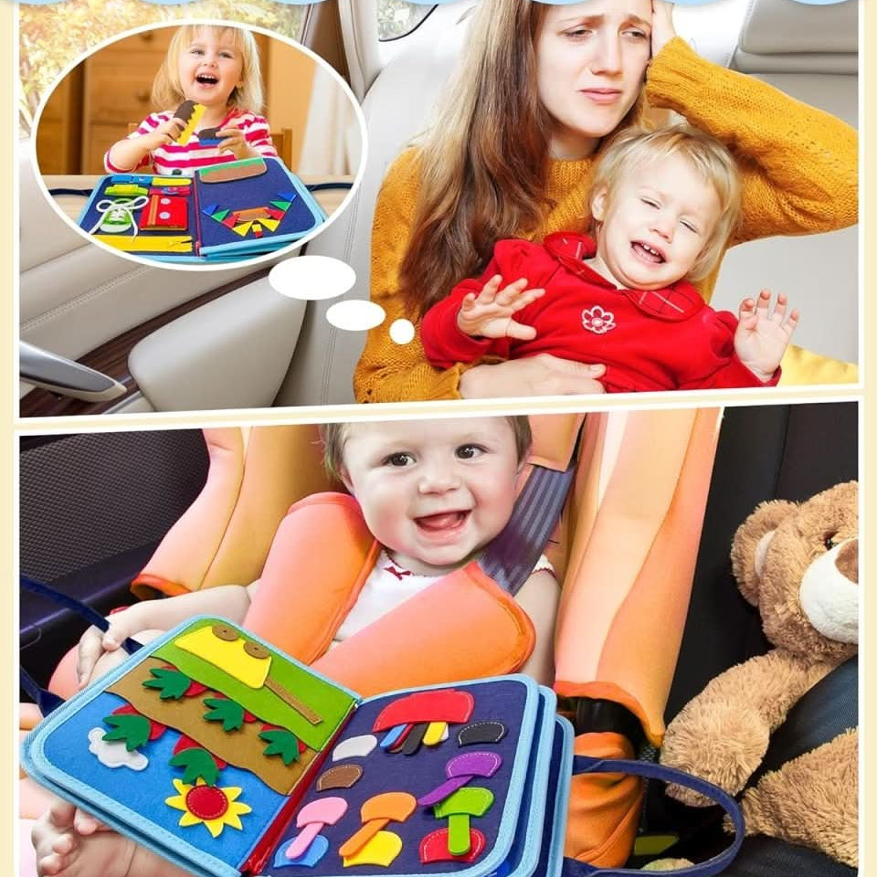 MINDZIP – Montessori Lernbrett für Motorik & spielerisches Lernen