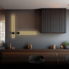 Bergen LED Wandleuchte Aus Aluminium Minimalistisches Design Dimmbare Beleuchtung Fernbedienung