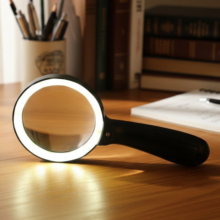 BRIGHTLENS – 10X LED Handlupe mit Beleuchtung
