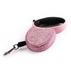 Schick Canin Leine – Glitzernde Hundeleine Mit Strass Und Einzug Für Kleine Hunde Und Katzen