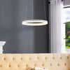 ALBIONA LED Pendelleuchte – Moderner Ring-Kronleuchter mit integrierter LED-Beleuchtung