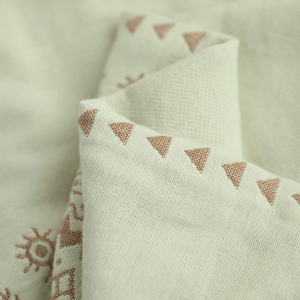 MASI - Weicher Kopfkissenbezug Mit Boho-Muster