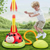 SpielMax 3-in-1 Spielset – Springseil, Ringwurf & Pedalrakete Für Drinnen & Draußen