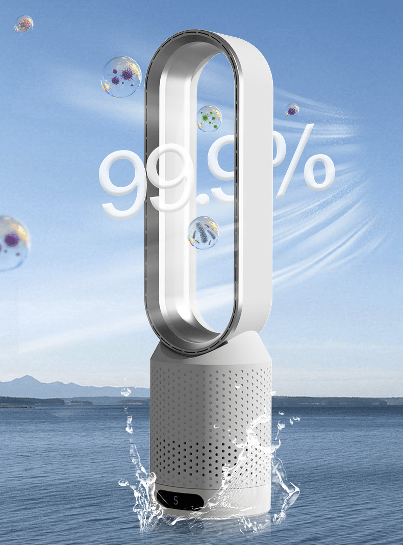 AEROBREEZE – 3-in-1 Luftkühler für gesunde Raumluft und angenehme Kühlung
