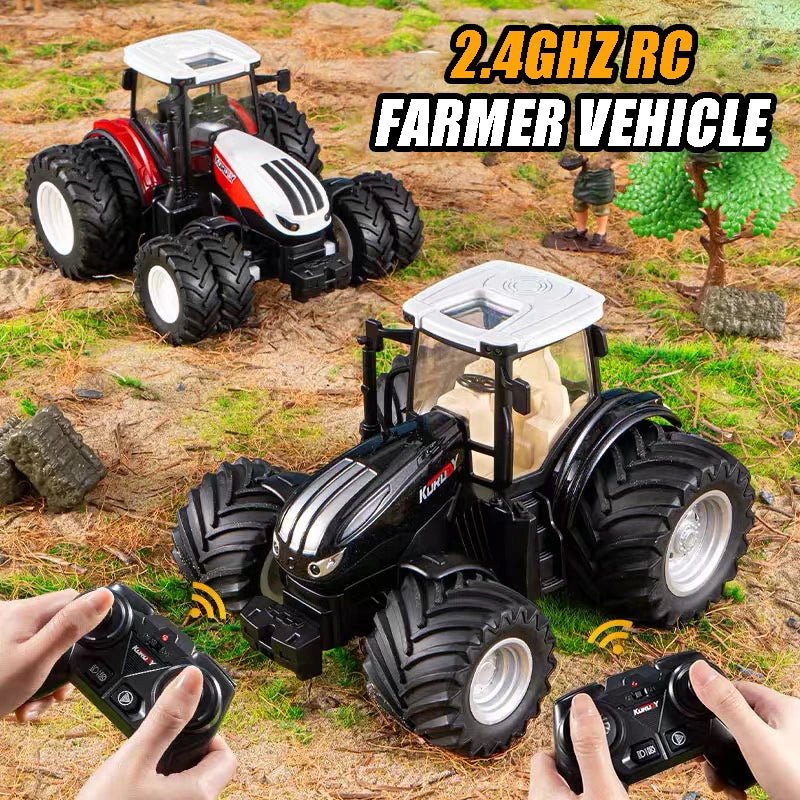 AGROTRAX – 1:24 ferngesteuerter elektrischer Sattelzug mit Beleuchtung 4