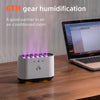 Luftnebel Pro – Luftbefeuchter Mit LED-Farben & 6-Düsen-Feuchtigkeitsverteilung