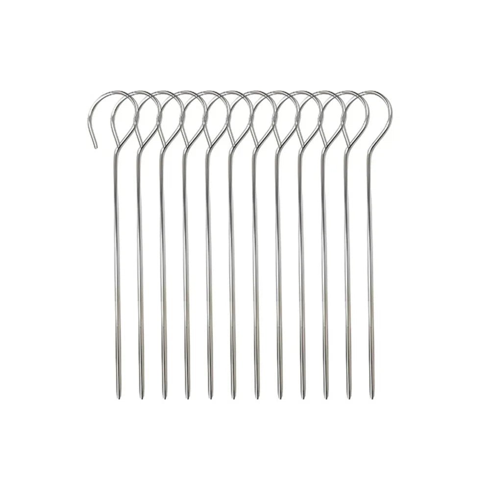 AIRSKEWER – Edelstahl Grill für Luftfritteuse mit Spießhalter 0