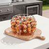 AIRSKEWER – Edelstahl Grill für Luftfritteuse mit Spießhalter 1