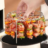 AIRSKEWER – Edelstahl Grill für Luftfritteuse mit Spießhalter 4
