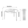 AIRSKEWER – Edelstahl Grill für Luftfritteuse mit Spießhalter 6