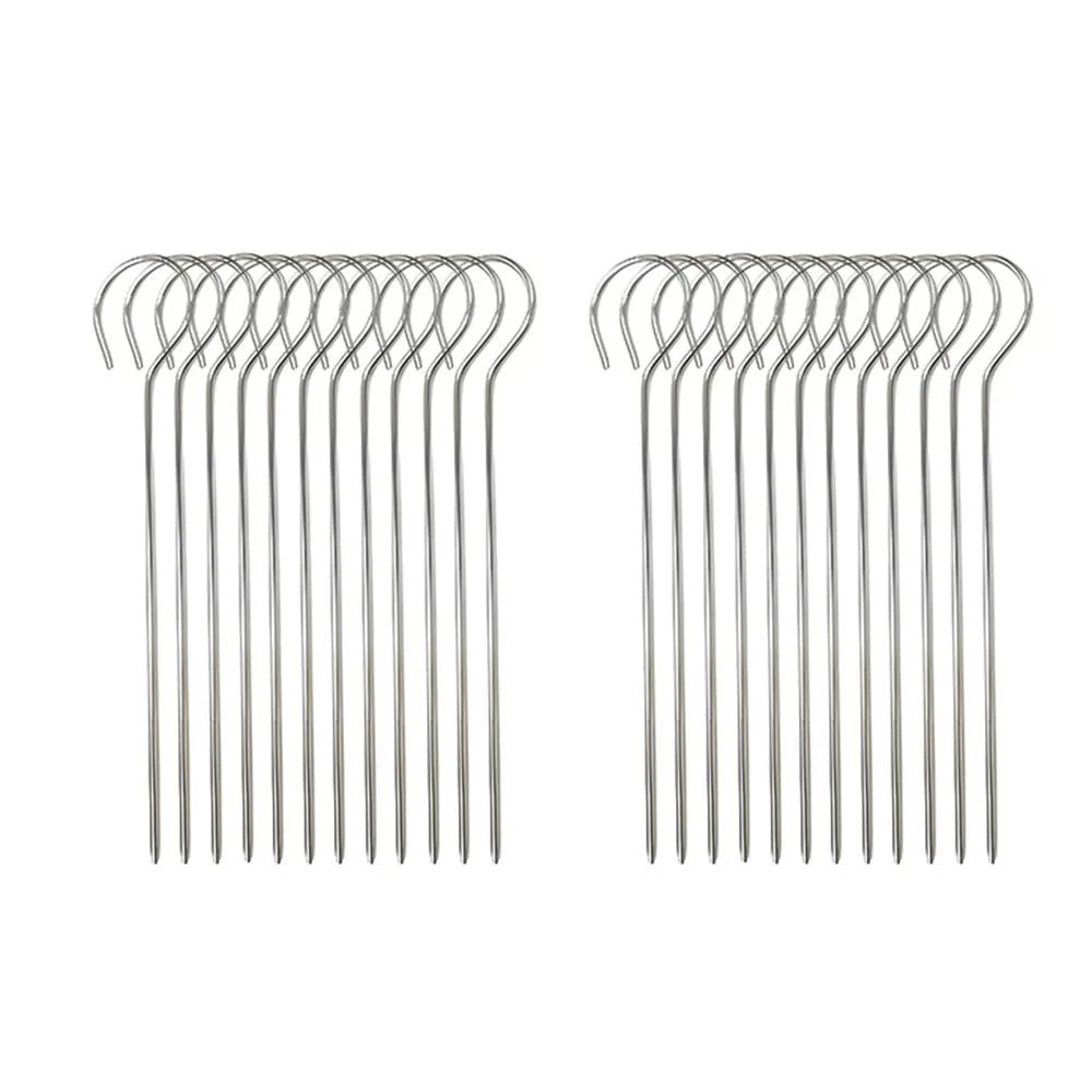 AIRSKEWER – Edelstahl Grill für Luftfritteuse mit Spießhalter 9