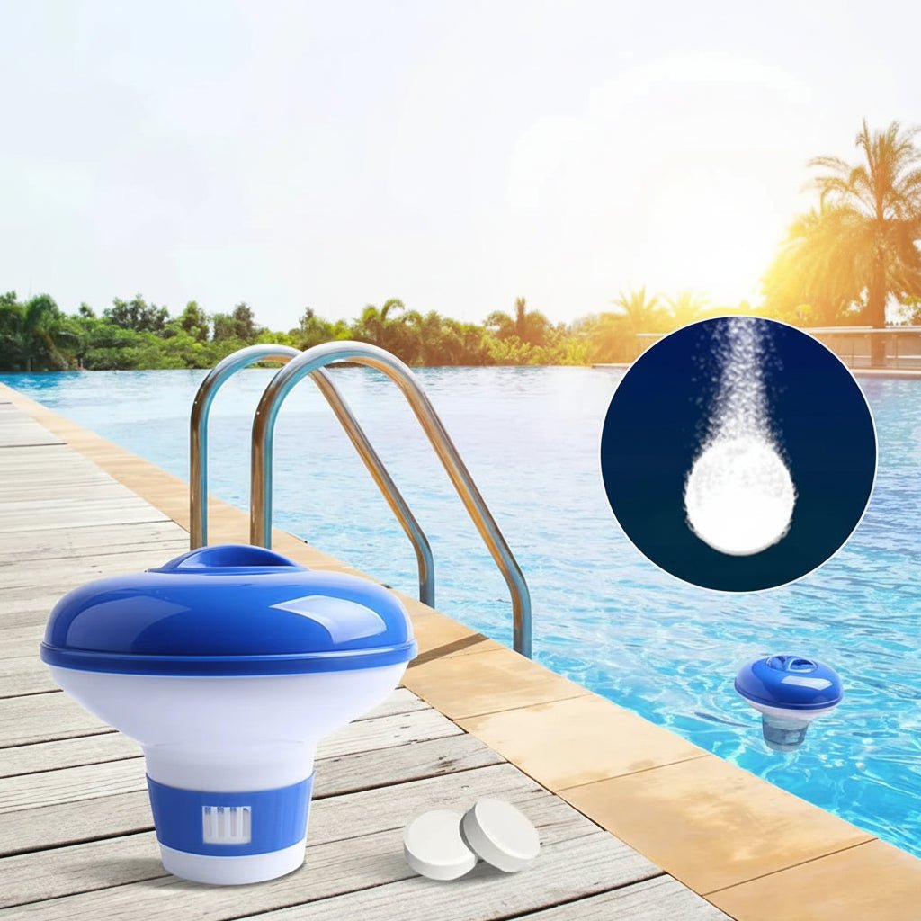 AQUADROP – Automatischer Chlorspender für gleichmäßig sauberes Poolwasser 4