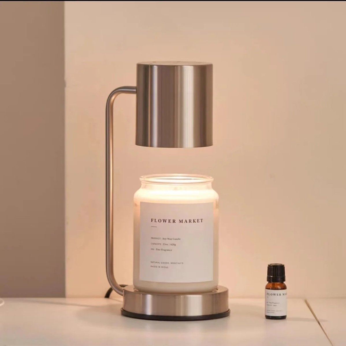 AROMAGLOW – Elegante Duftlampe für entspannendes Wohnambiente 1