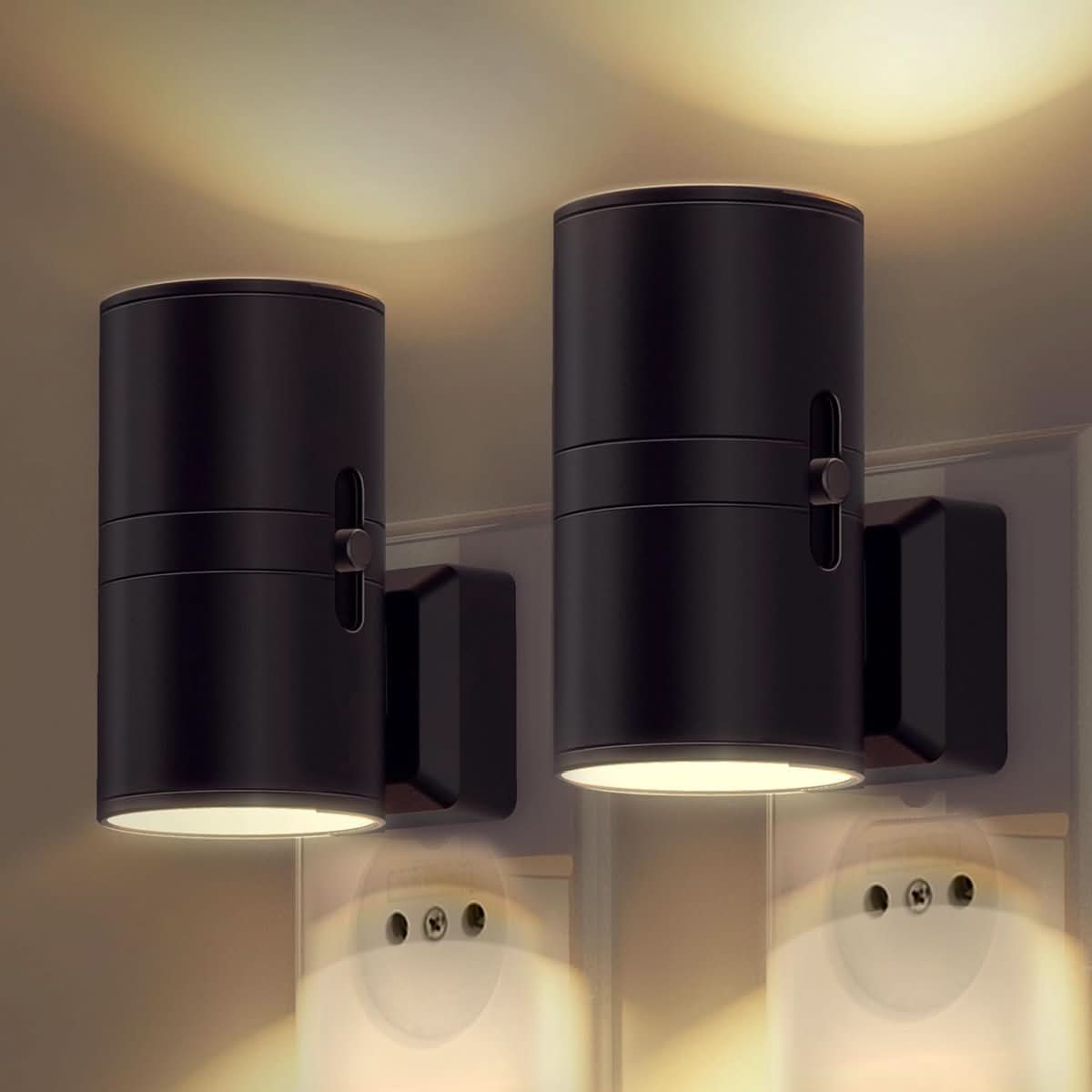 AURORA LED-Nachtlampe – Dimmbares Licht Mit Sensor Für Schlafzimmer & Flur