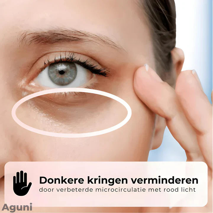 Therapeutische EMS-Brille mit Rotlicht-Technologie