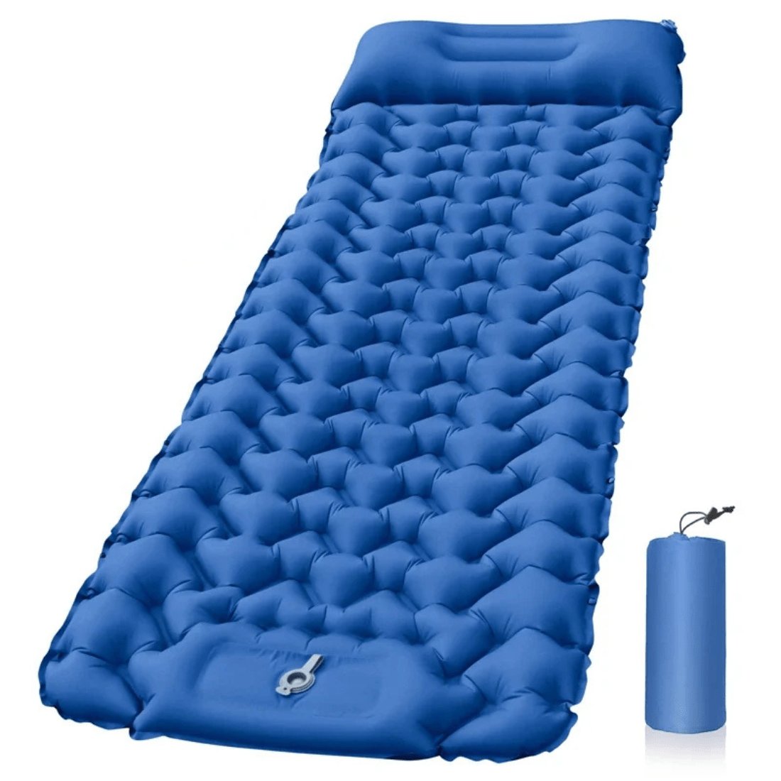 AirTrek Mat – Aufblasbare Campingmatratze Mit Fußpumpe Und Ergonomischem Komfort