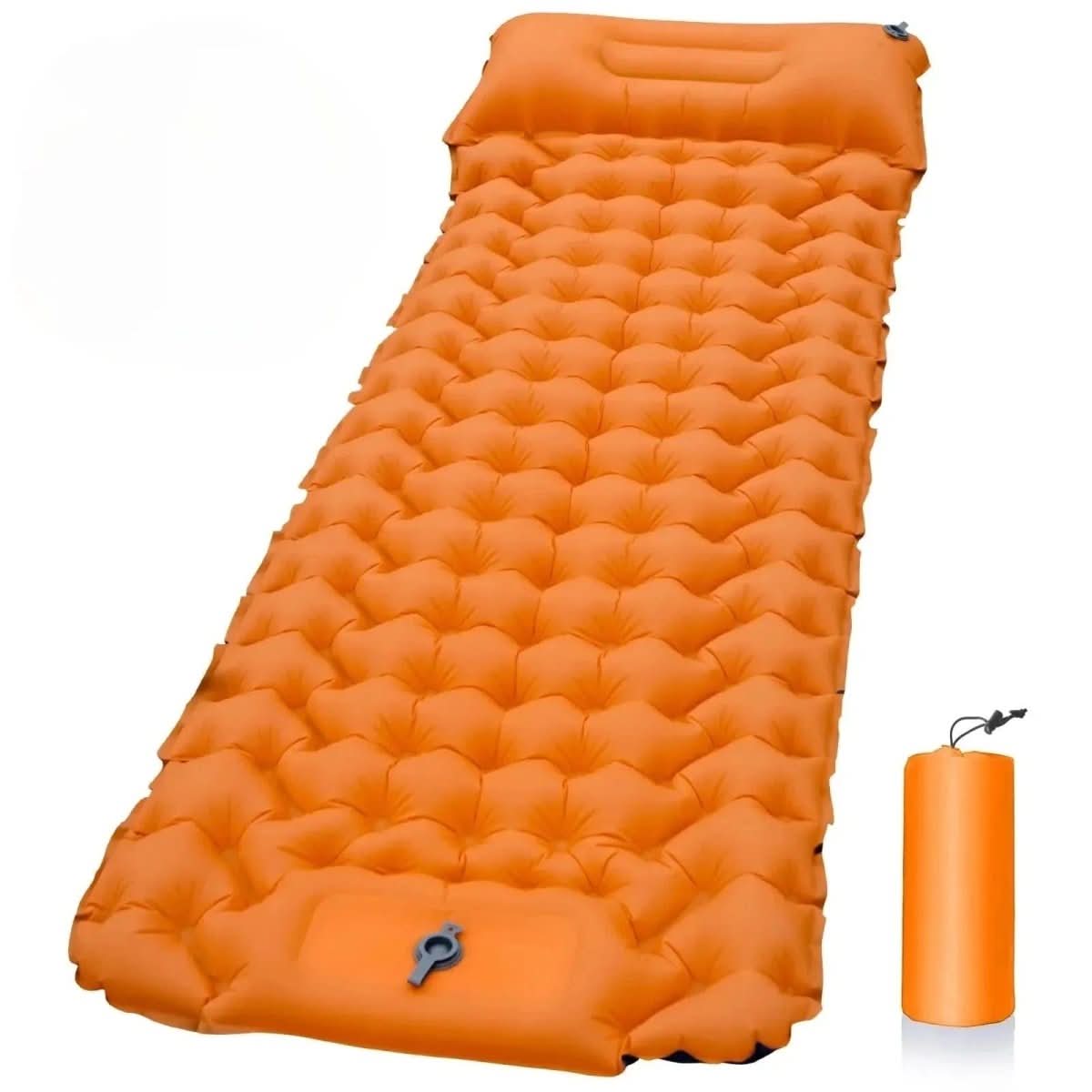 AirTrek Mat – Aufblasbare Campingmatratze Mit Fußpumpe Und Ergonomischem Komfort