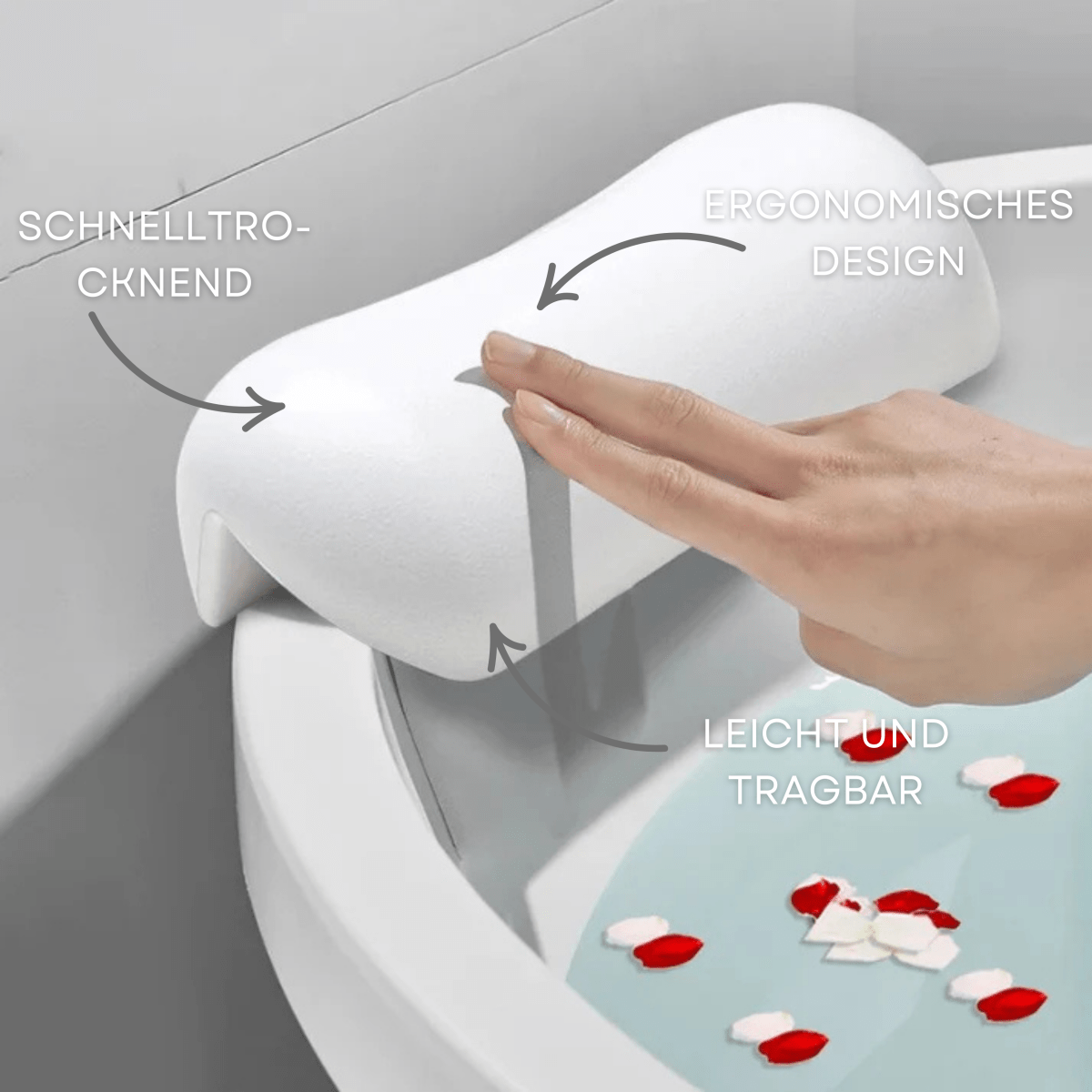 LUXESOAK – Premium Badekissen