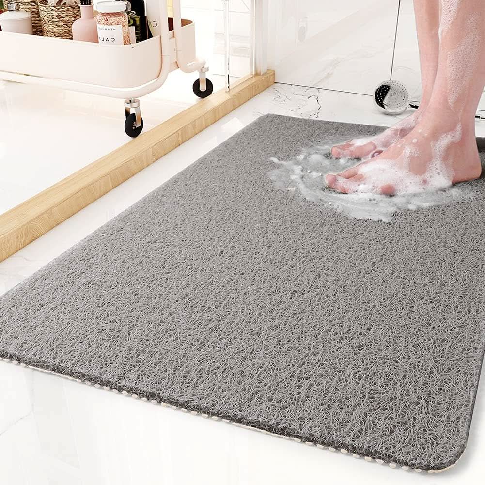 AQUALUXE – Rutschfeste Duschmatte Mit Drainage-System