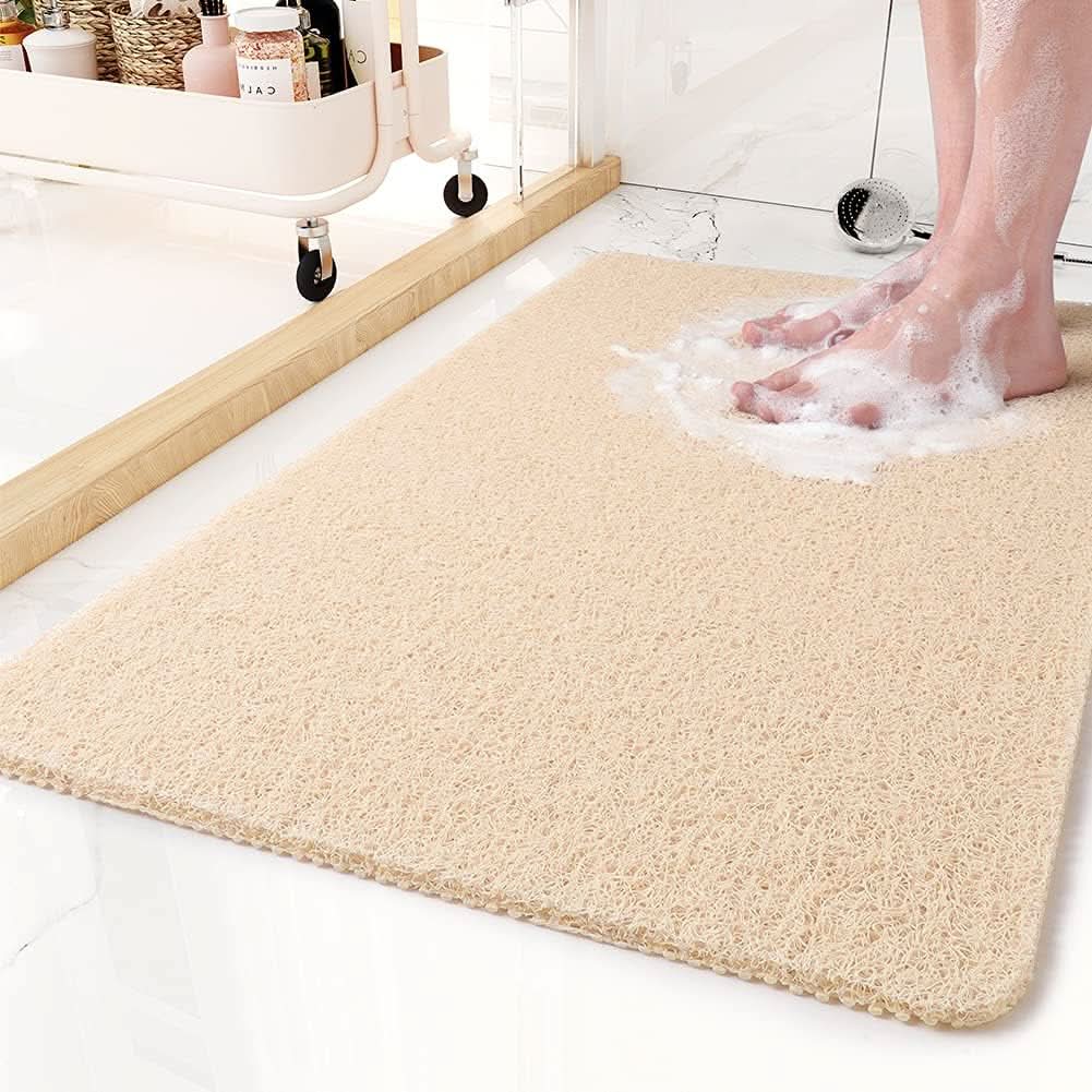 AQUALUXE – Rutschfeste Duschmatte Mit Drainage-System