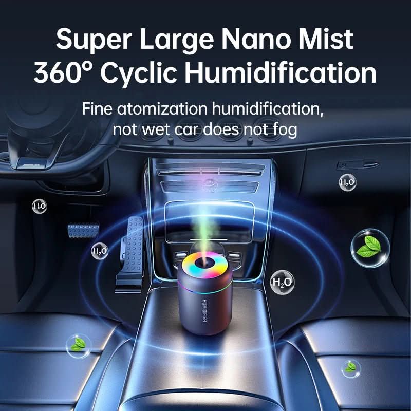 AromaMist Mini – 180ml USB Luftbefeuchter mit LED-Beleuchtung