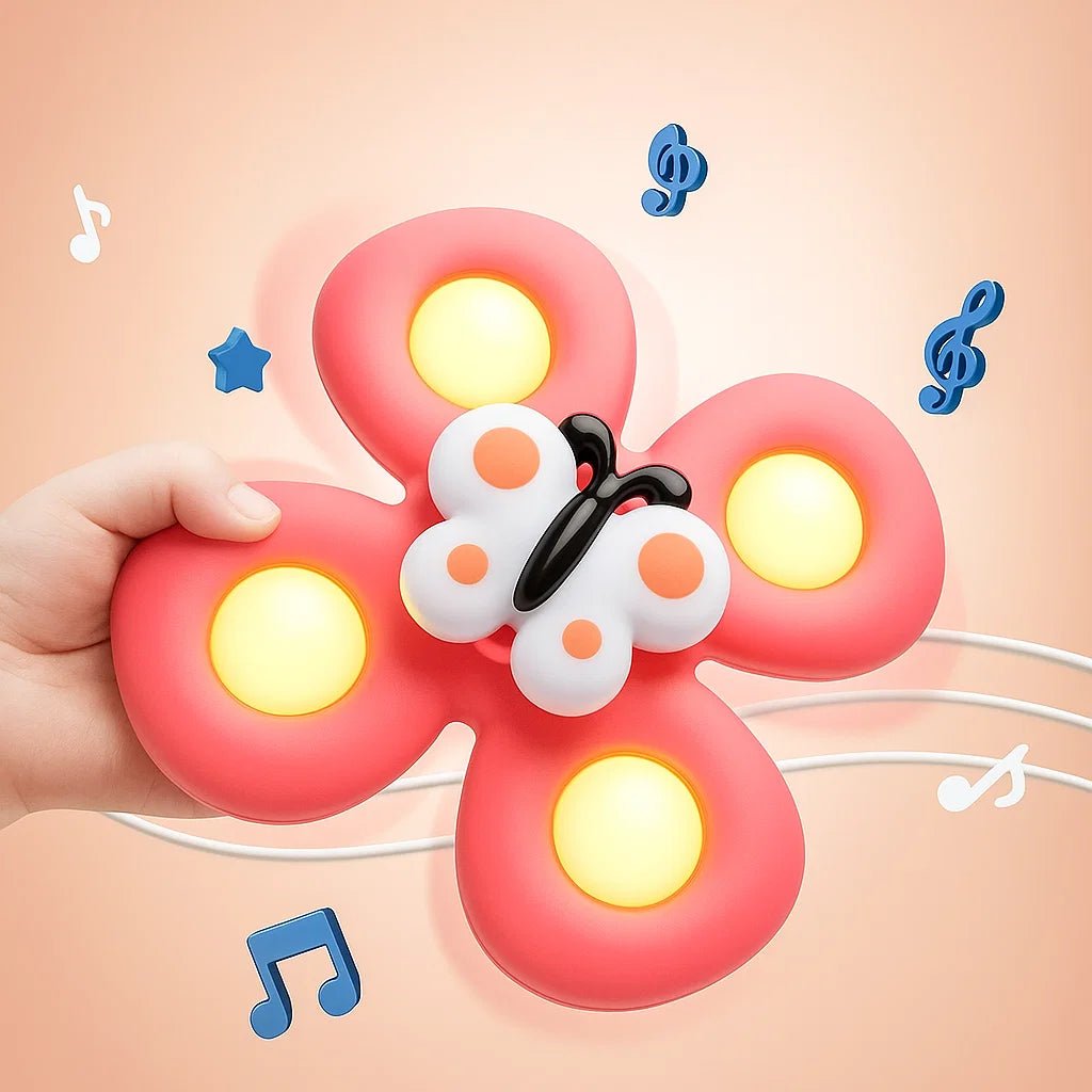 BABYBLOOP – Spannendes Baby-Spinner-Spielzeug für die Entwicklung motorischer Fähigkeiten und Sinne 1