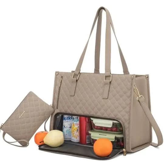 BAGSBALL 2-in-1 – Stilvolle Einkaufstasche mit Integriertem Isolierfach