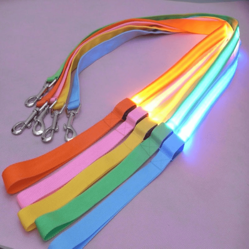 BARKBRIGHT – Wiederaufladbare LED-Leine mit komfortablem ergonomischem Griff 4