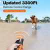 BARKPRO – Langstrecken-Hundetrainingshalsband mit einstellbarer Intensität 8