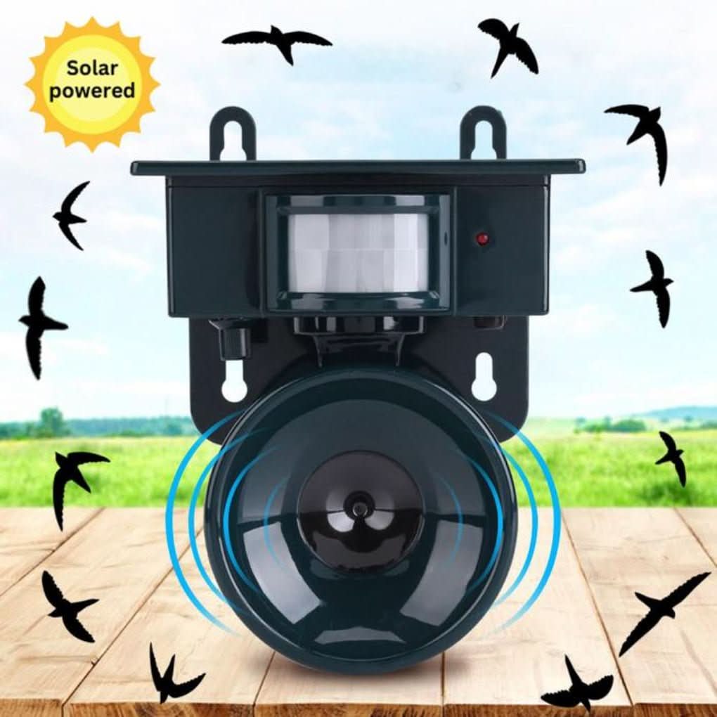 Vogelwächter Sensor – Bewegungsaktivierter Vogelschreck Für Balkon Und Garten