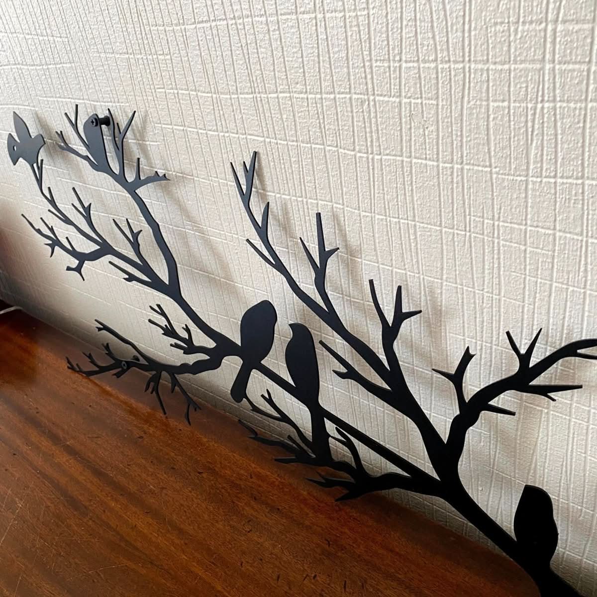 BIRDWING Kunst – Metall Wanddeko mit Vögeln für Elegantes Wohnen