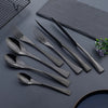 BLACKLUXE – Modernes schwarzes Edelstahlbesteck für stilvolles Essen 5