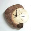 Brie - Moderne Wanduhr Aus Holz