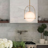 BRILLERA – Verstellbare Pendelleuchte mit elegantem Opalglas-Finish 3