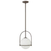 BRILLERA – Verstellbare Pendelleuchte mit elegantem Opalglas-Finish 9