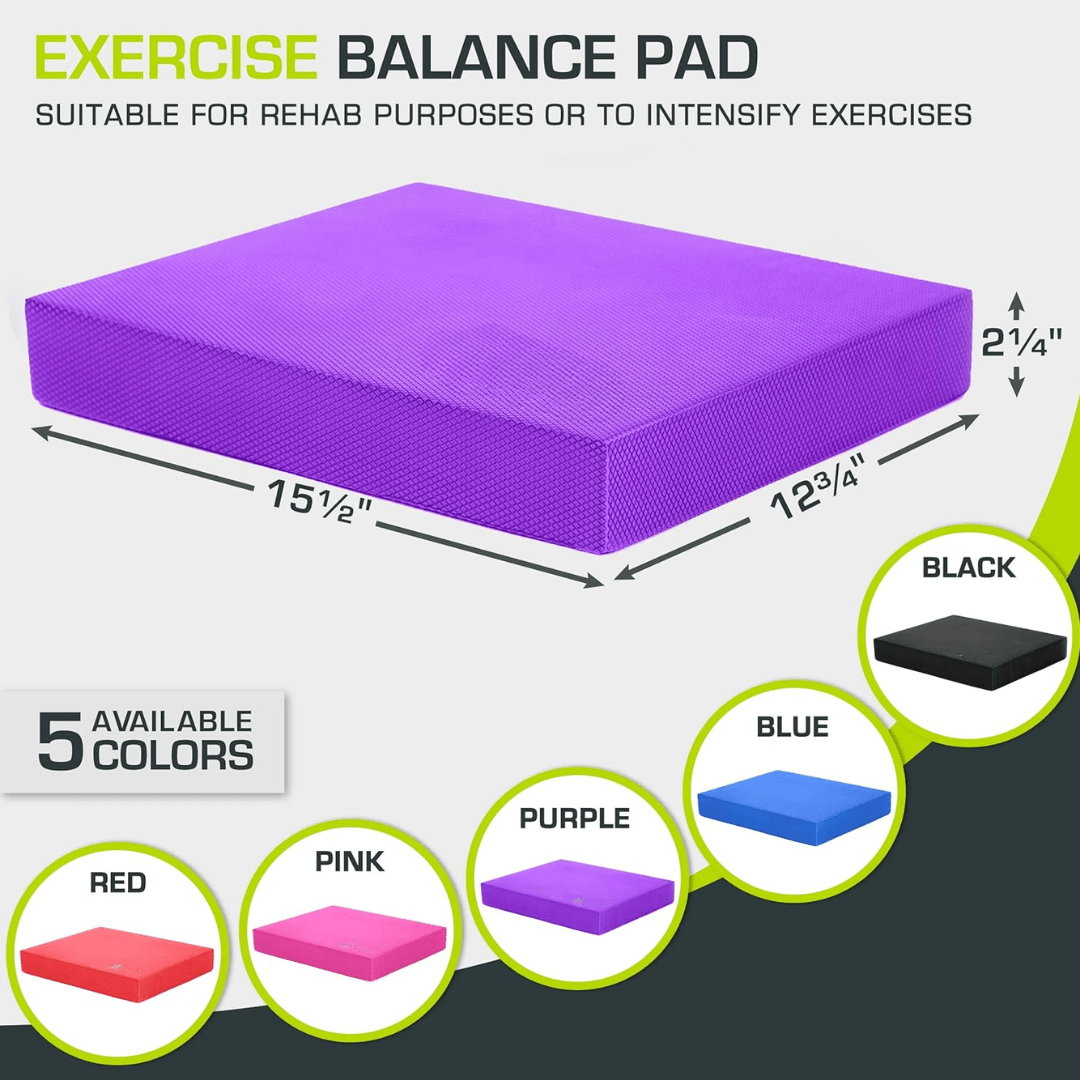 BalancePro Matte – Anti-Rutsch Schaumstoffmatte für Yoga, Gleichgewicht & Stabilität