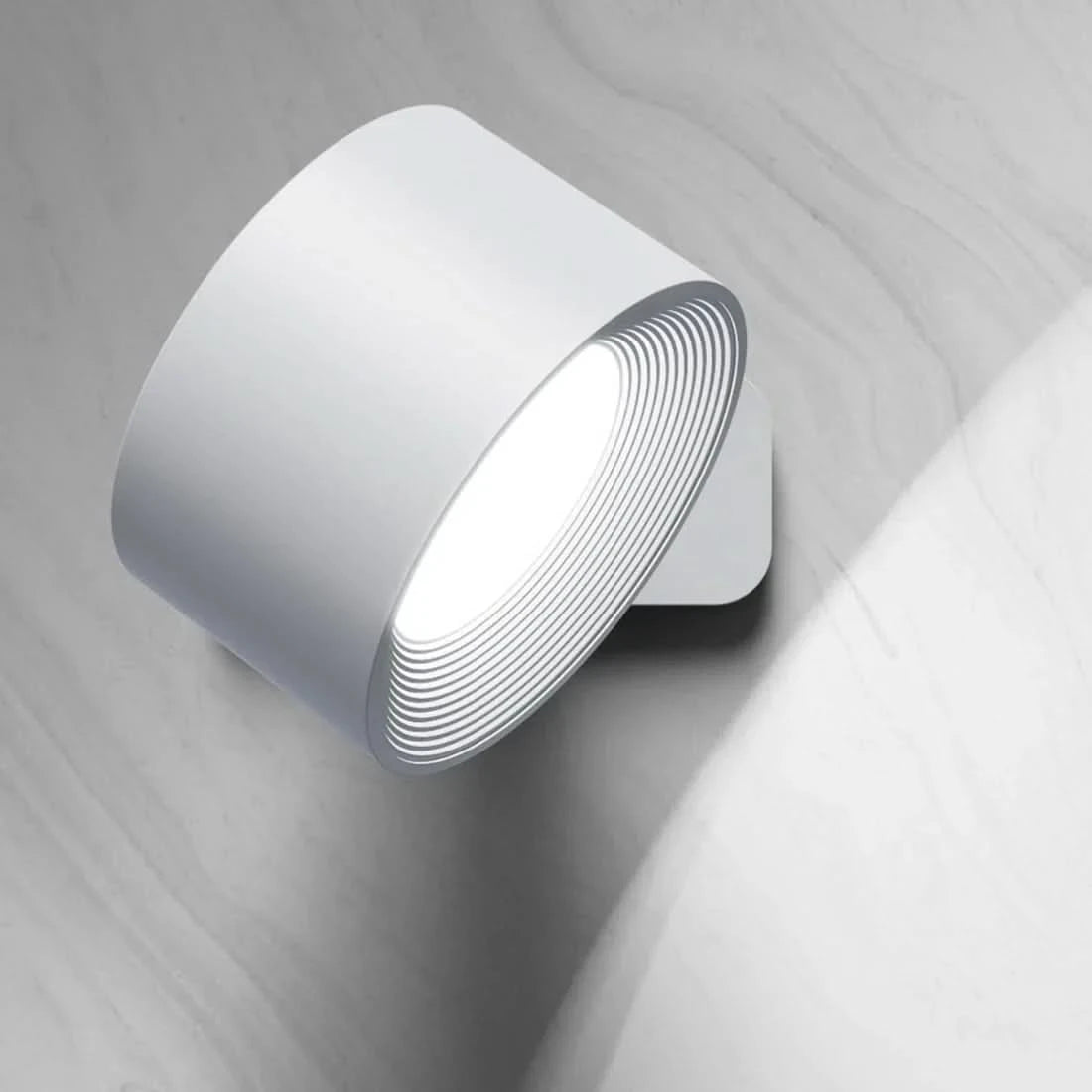 360° Wand Lampe – Kabellos, USB-Wiederaufladbar & 3 Helligkeitsstufen Für Flexibel Beleuchtung