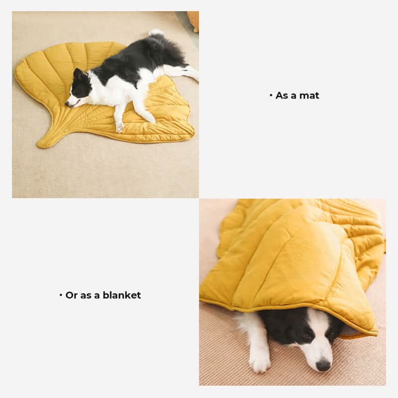 BLÄTTERNEST – Blätterförmige Hundedecke Für Komfort & Wohnstil