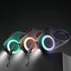 SicherGassi Leine – Leuchtende Hundeleine mit LED-Licht & Taschenlampe für Sichere Abendspaziergänge