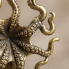 BrassWave - Kunstvolle Oktopus-Skulptur aus Messing für stilvolle Dekoration 1