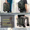 Tarnstuhl Paket – 3-In-1 Rucksack mit Klappstuhl und Kühlfach für Outdoor-Abenteuer