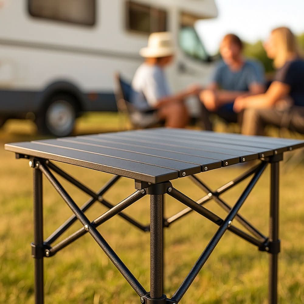 CampFlex Tisch – Faltbarer Freiluft-Tisch Mit Hitzebeständiger & Kratzfester Oberfläche