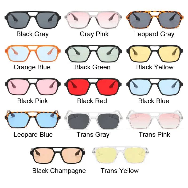 Bonbon-Schatten – Modische Quadratische Sonnenbrille Mit UV400-Schutz Für Damen