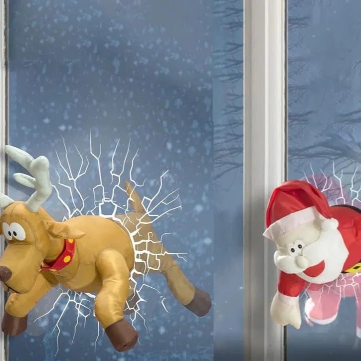 CHIMETIME – Weihnachtsfensterszene mit Sound-Bewegungsaktivierung 2