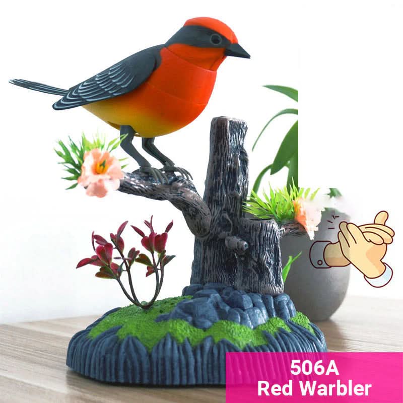 CHIRPYTALK – Sprachaktiviertes interaktives Vogelzwitscherspielzeug 4
