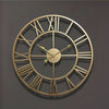 CHRONORA – Skelett-Wanduhr aus Schmiedeeisen mit geräuschlosem Uhrwerk 4